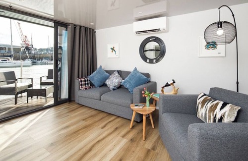 St. Helier Boat Rental | The Shells floating luxury apartments in St Helier Marina - a unique experiencen