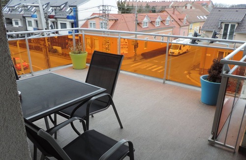 Sarvar Apartment | The SKY TERRACE APARTMAN in the Azur house, directly at the Sarvar thermal bath