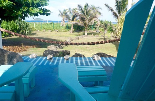 St. Patrick Apartment | The Sloop Apartment, Private, Beachfront, Pool