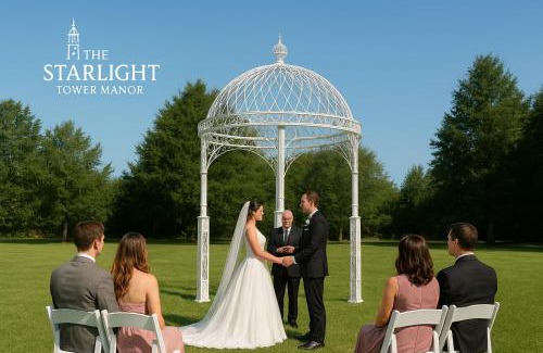Fort Atkinson Villa | The Starlight Tower Manor, River, Arcades, Observatory, Theater