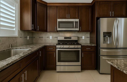 Las Vegas House | The Stone Sanctuary Northwest: Heated* Pool, Projector, Arcade Game, Billiards, Family Park Adjacent