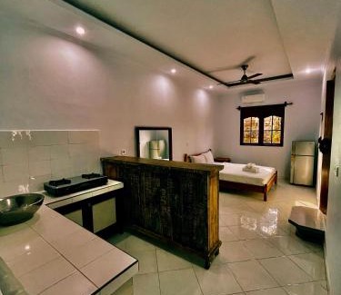 Kutuh Kaja Apartment | The Temple in Maha Artha Bungalows