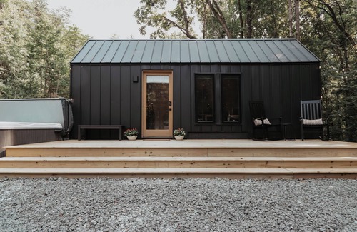 Hurdle Mills Cabin | The Tiny Cabin At Hurdle Mills - Sauna,Hot Tub, Cold Plunge