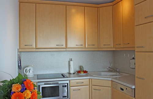 Rettin Apartment | The vacation apartment Traumblick at Kortenkamp 5 in Rettin extends over 2 floors.