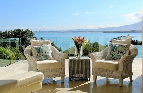 Gordons Bay Central Apartment | 'The View' - 2 bedroom on the Water's Edge overlooking Bikini Beach