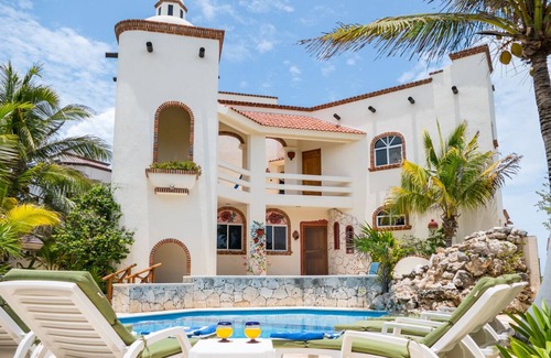 Akumal Villa | The views from Oceanfront Villa Cascadas in Akumal are breathtaking!