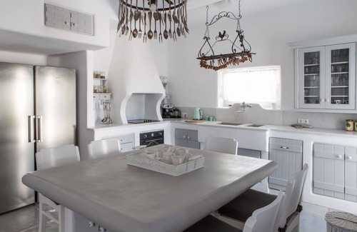 Antiparos Villa | The villa Yialos has see view in sunset and swimming pool