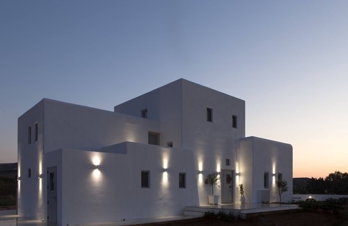 Antiparos Villa | The villa Yialos has see view in sunset and swimming pool