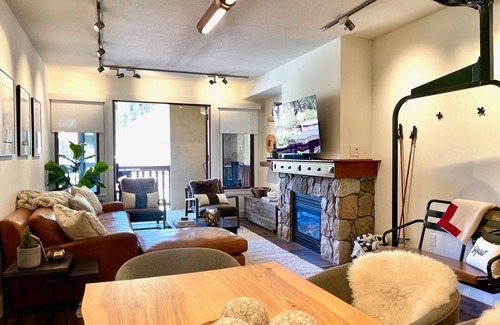 Olympic Valley Condo | The Village at Palisades Tahoe Bldg 1 - Chic Condo with Prime View