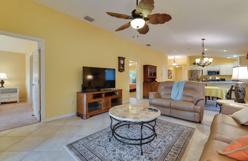 The Villages Villa | The Villages Home on Golf Course Near Lake Sumter!