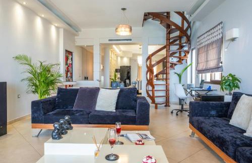Agios Nikolaos Apartment | Thea Panoramic Sea View