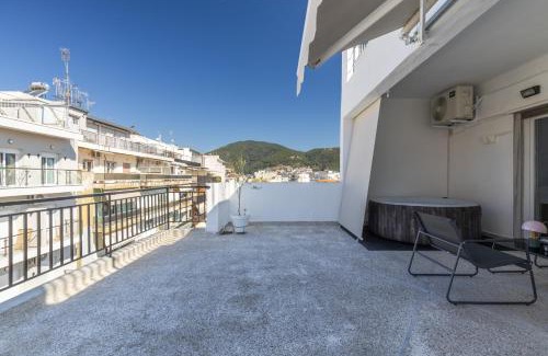 Xanthi Apartment | Thea Rooftop in the City Centre of Xanthi