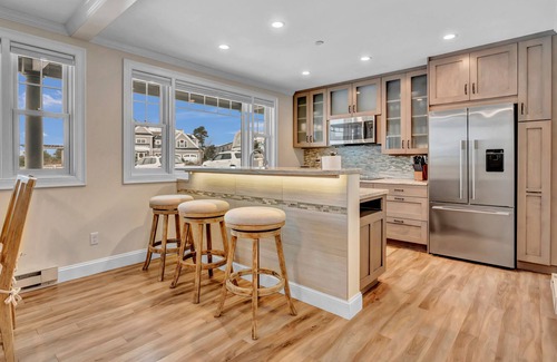 Pine Point Condo | These luxury condos are located directly on the white sands of Pine Point Beach