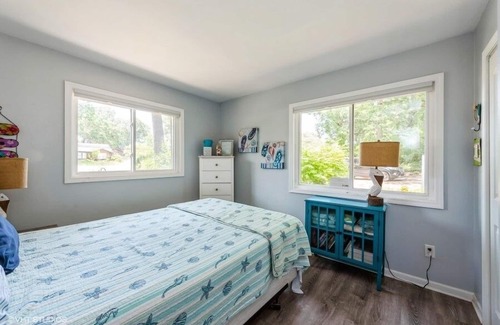 Michigan City Apartment | This 3 bedroom, 2 bathroom home is in a scenic area but closes to Indiana Dunes National Park.