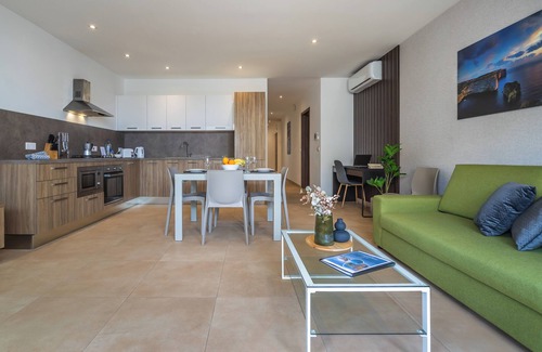 Mellieha Apartment | This apartment is a 2 bedroom(s), 2 bathrooms, located in Il-Mellieħa, null.