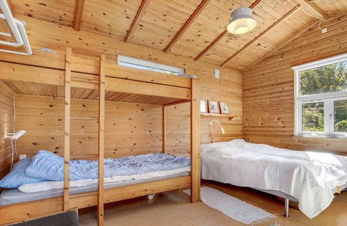 Skastrup Strand House | This cottage is located on Skåstrup beach and has signs of use, which at the same time give the hous