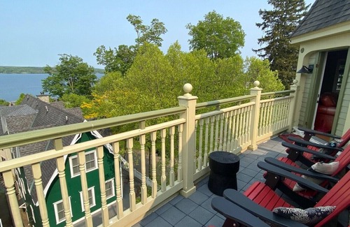 Chautauqua Condo | This luxurious and enchanting Penthouse Suite in the historic 1887 Aldine House in Chautauqua Institution
