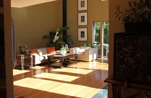 Carmel Valley House | This modern home is a bike ride away from the beach on a private street.