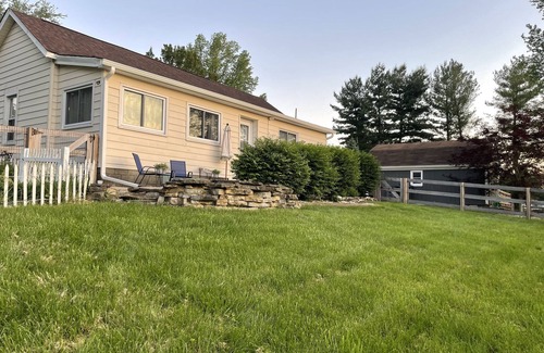 Loveland House | This spacious family getaway is very private on one acre of land.
