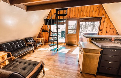Rockbridge Cabin | Three A-frame Cabins, a provate Pond, row boats!