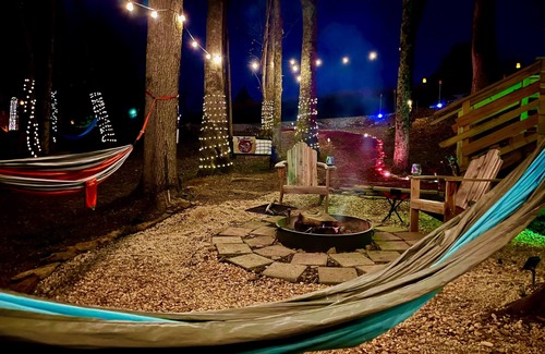Sparta Cabin | Three Cabins On The River in Downtown Sparta #hike #kayak #tinyhousecollection