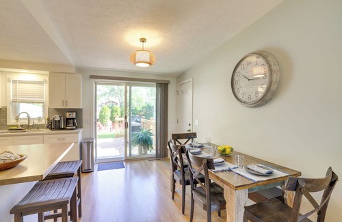 Three Oaks Cottage | Three Oaks Home w/Guest House - 8 Mi to Beach!