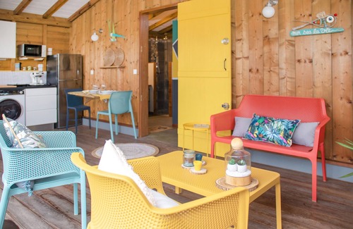 Quartier Desert House | Ti' Alizé - Lodge Dans son Jardin Tropical Avec son Jacuzzi Privé