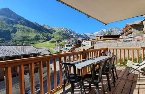 Les Almes Apartment | Tignes2100 Le Télémark - T3/55m² -6/8 p. South view