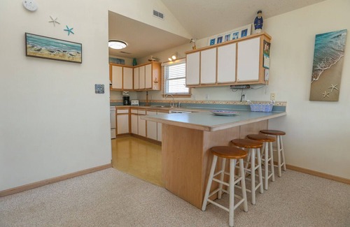 Duck House | Tillett - Semi-Oceanfront 4 BR Home Is Only 30 Yards To Beach Access & Allows Dogs
