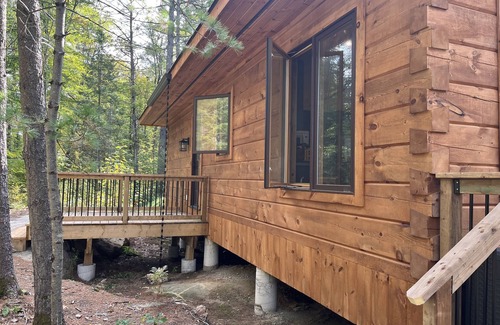 Georgian Bay Cottage | Timber cottage with large deck overlooking the water. Boat access only, no road.
