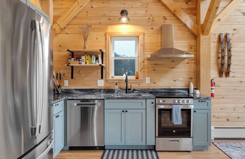 Bethel House | Timberframe North- Charming Chalet in the Mountains of Maine
