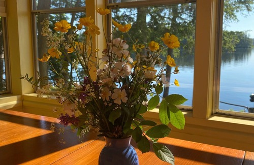 Smithfield Cottage | Timeless Lakefront Cottage with private dock- East Pond Belgrade Lakes Region