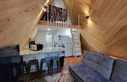 Means Cabin | Tiny Cabin - A Frame of Mind - near Red River Gorge Kentucky!