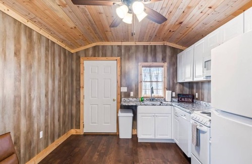 Albertville Apartment | Tiny cabin on 10 acres with pond