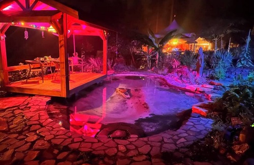 Elmira Resort | Tiny Home Caboose @ Zen Garden Sanctuary Spa