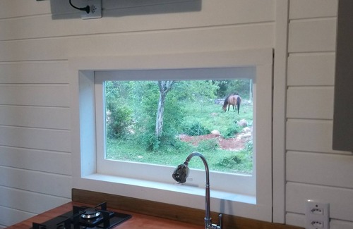 Praia Grande Cabin | Tiny House Morning Gloring - spectacular view