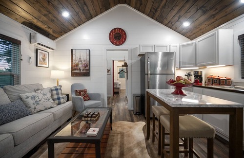 Golden House | Tiny House on 27 acres in Broken Bow!