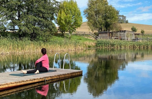 Buhlau Cottage | TinyHousebeiDresden – klein, aber fein, beste Lage mit großer Terrasse direkt am Naturteich - Nähe Sächsische Schweiz