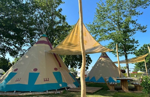 Falkenberg Apartment | Tipi Missouri am Kiebitzer See