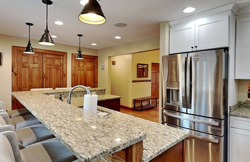 Blakeslee House | To The Point | Spacious Retreat + Hot Tub & Lake Access