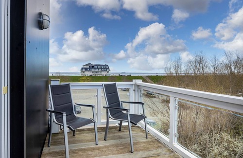 Wremen Apartment | Tolles Apartment in Strandnähe mit Sauna, Meerblick, Zwei Balkonen & Strandkorb!