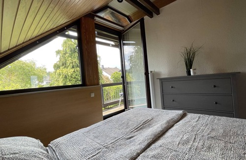 Durrholz Apartment | Top floor apartment with views over the fields