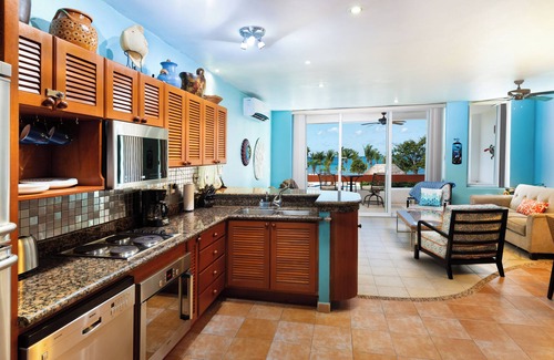 Costa Maya Condo | Top Floor Condo, Amazing Ocean View, Grounds, & Beach! Residencias Reef #8350