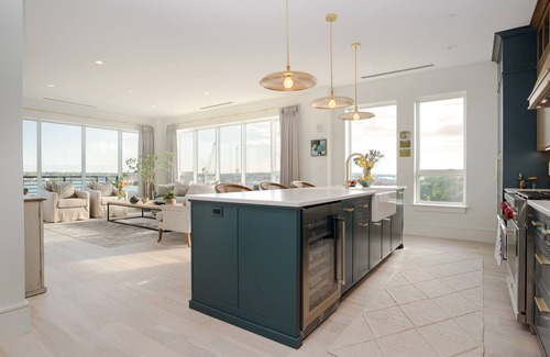Portland Condo | TOP-FLOOR PENTHOUSE at Hobson's Landing. Sweeping views of Portland's Harbor.
