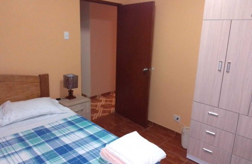 Lima Apartment | Top Floor Private Condo 2 Bed 1 Bath Apt. Walk to Videna in San Luis.