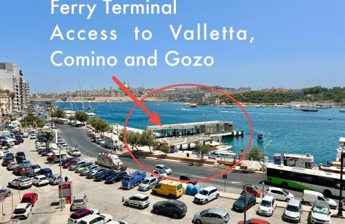 Sliema Apartment | Top Location - 2BR Seafront & Steps from Ferry by ArcoBnb