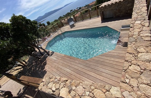 Sagone House | Top-of-the-range villa with secret passage, splendid sea view and heated pool.