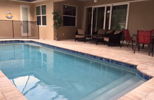 South Venice Villa | Top Rated Villa For Rent! Short Walk To Beach. Swimming Pool. Family-Friendly