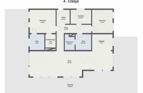 Trondheim Apartment | Toppleilighet med utsikt