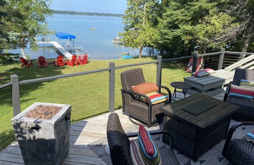 Central Lake House | Torch Lake Family Friendly Lakefront Home - Prime Summer Weeks Available